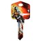 Hillman HILLMAN Star Wars Boba Fett House/Padlock Universal Key Blank KW1/10 Single, PK5 94862 - alternate 4